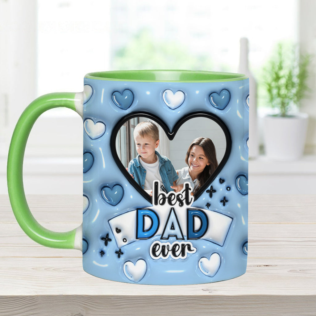 Bester Papa aller Zeiten - Personalisierte Tasse mit Vater-Akzent
