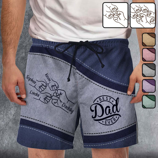 Bester Papa aller Zeiten – Personalisierte Herrenshorts für Väter