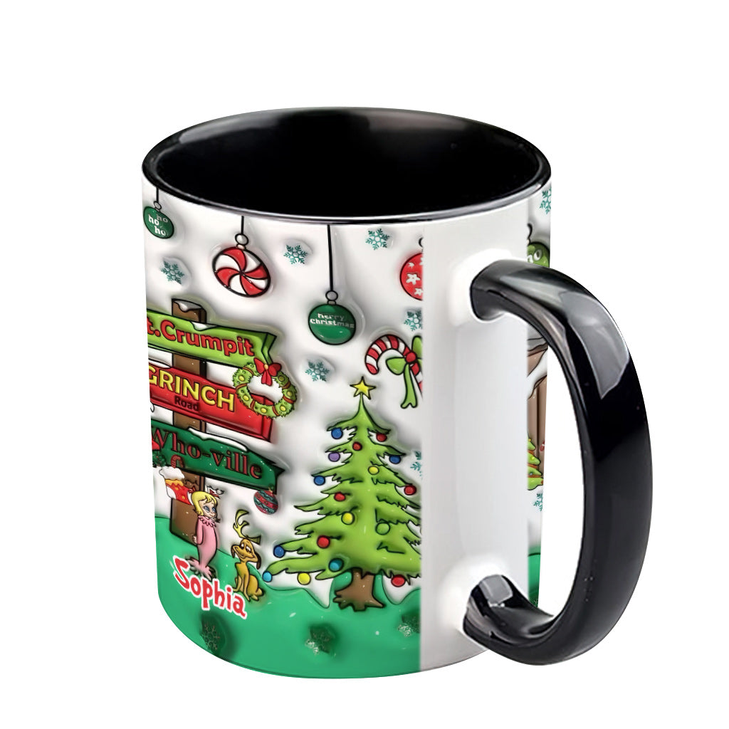 Ho Ho Ho - Mug de Noël personnalisé avec étole