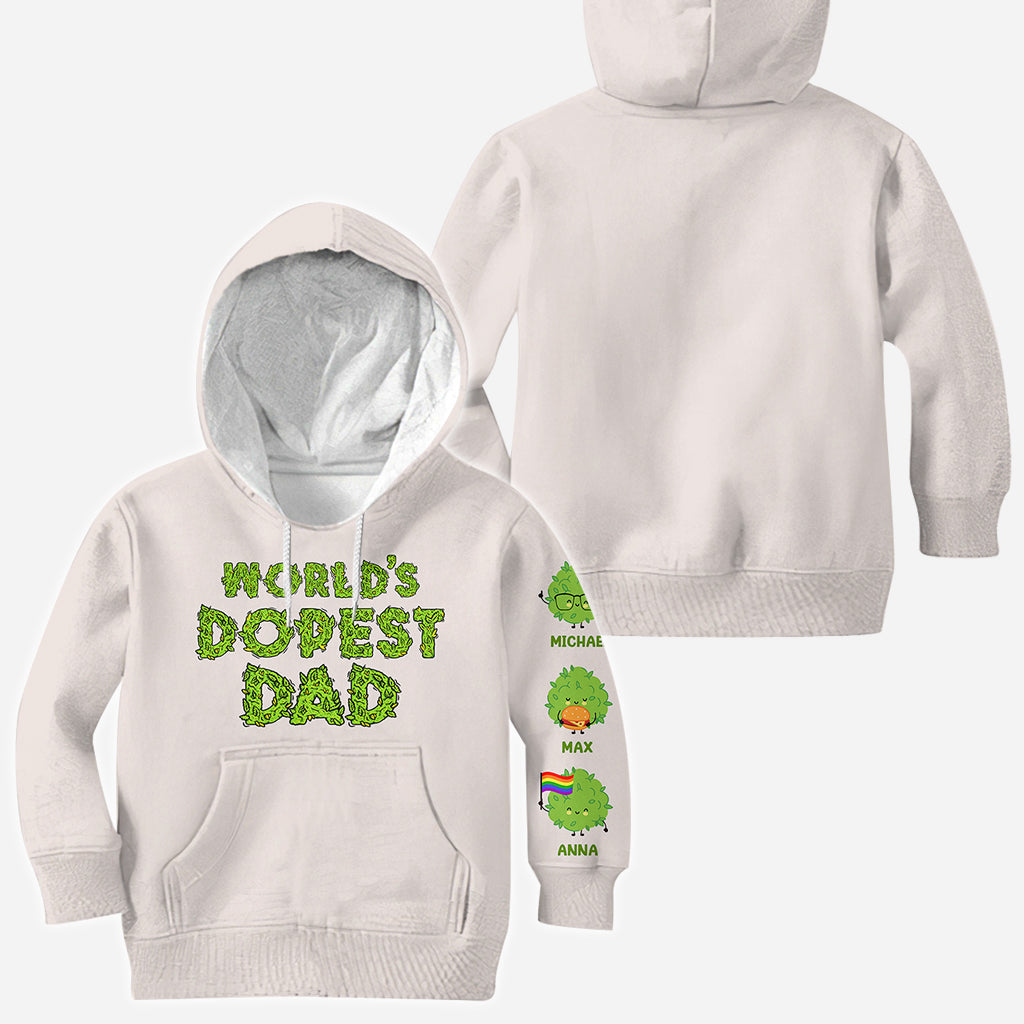 Der coolste Papa aller Zeiten – personalisiertes Vater-Shirt