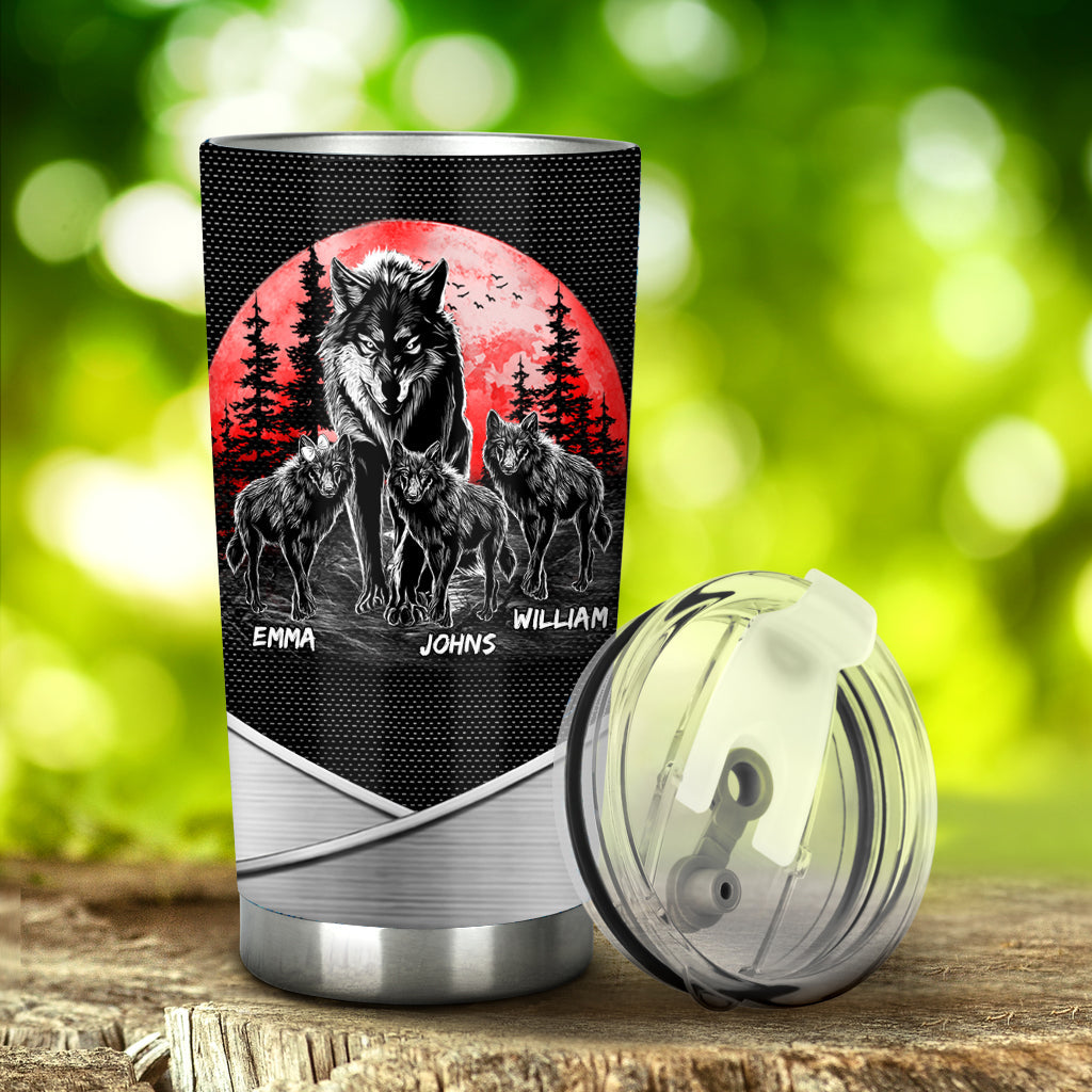 Papa Wolf – Personalisierter Vater-Trinkbecher