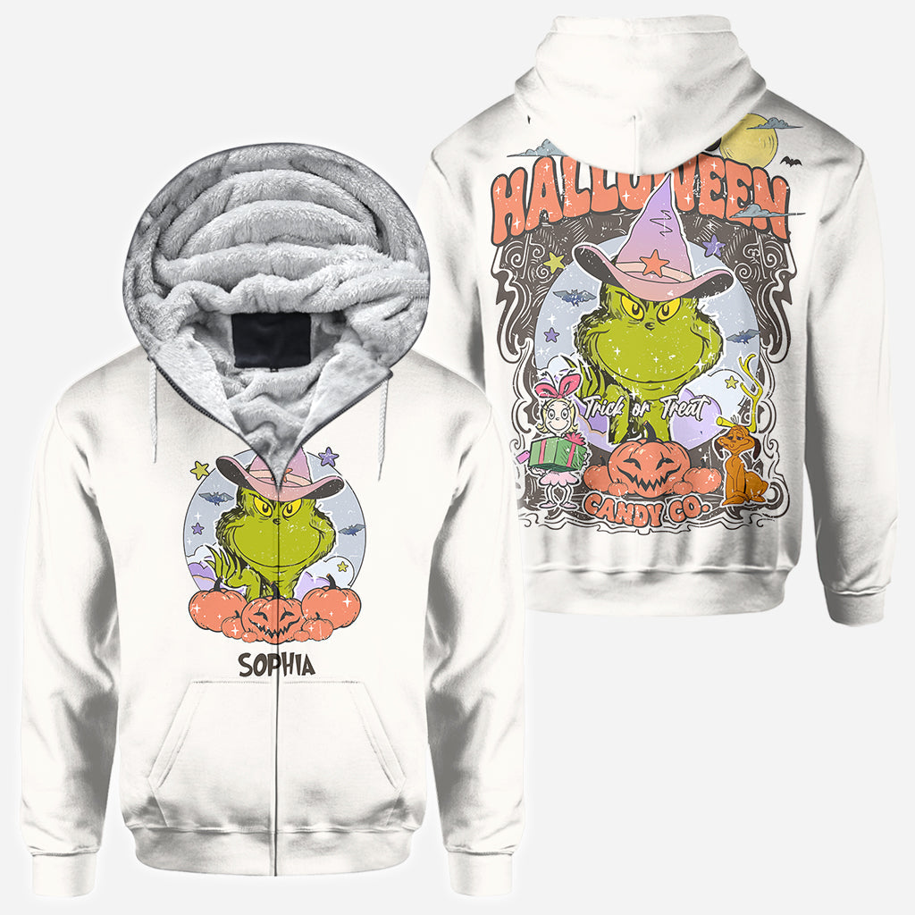 Happy Halloween - Personalized Stole Christmas All Over Shirt