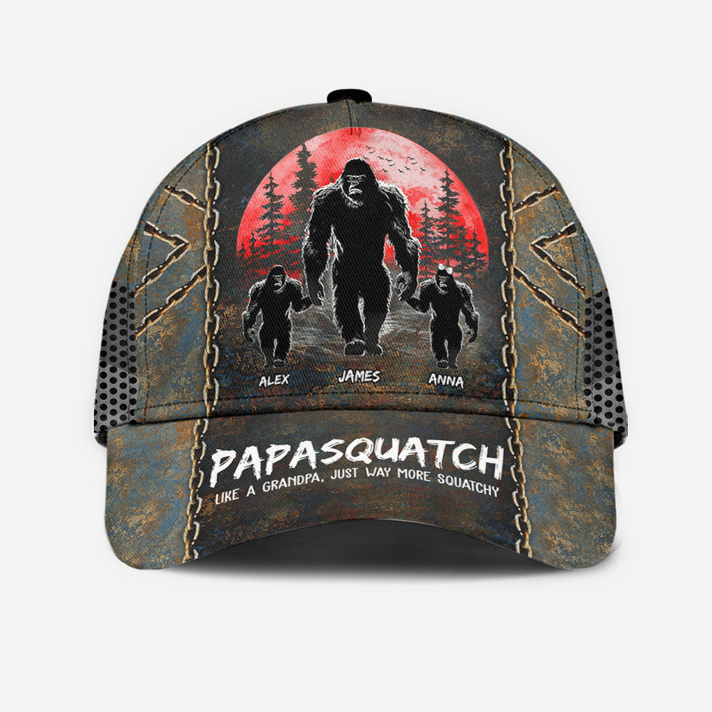 Grandpasquatch - Personalisierte klassische Vaterkappe
