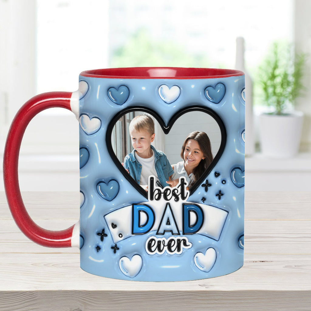 Bester Papa aller Zeiten - Personalisierte Tasse mit Vater-Akzent