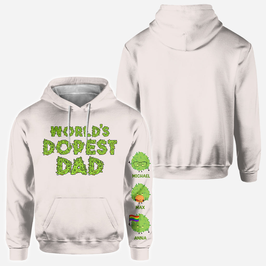 Der coolste Papa aller Zeiten – personalisiertes Vater-Shirt