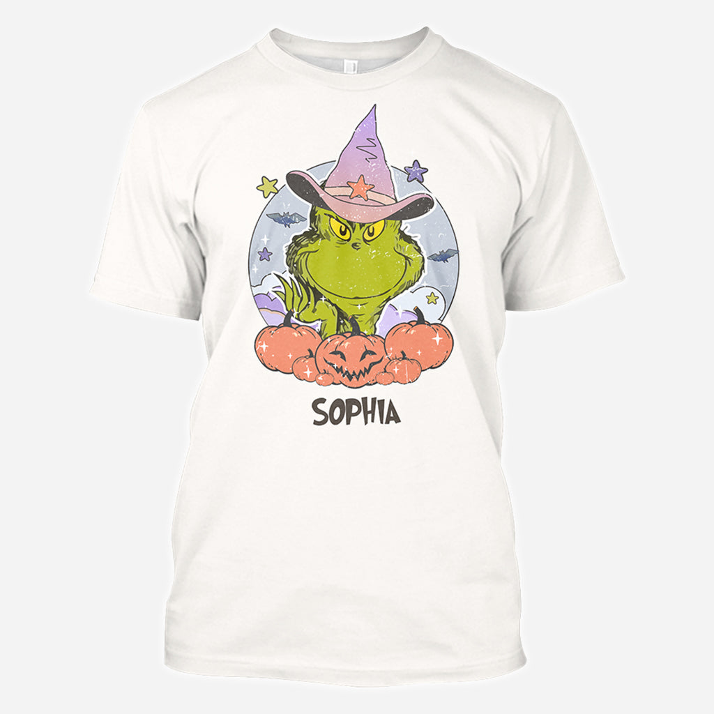 Happy Halloween - Personalized Stole Christmas All Over Shirt