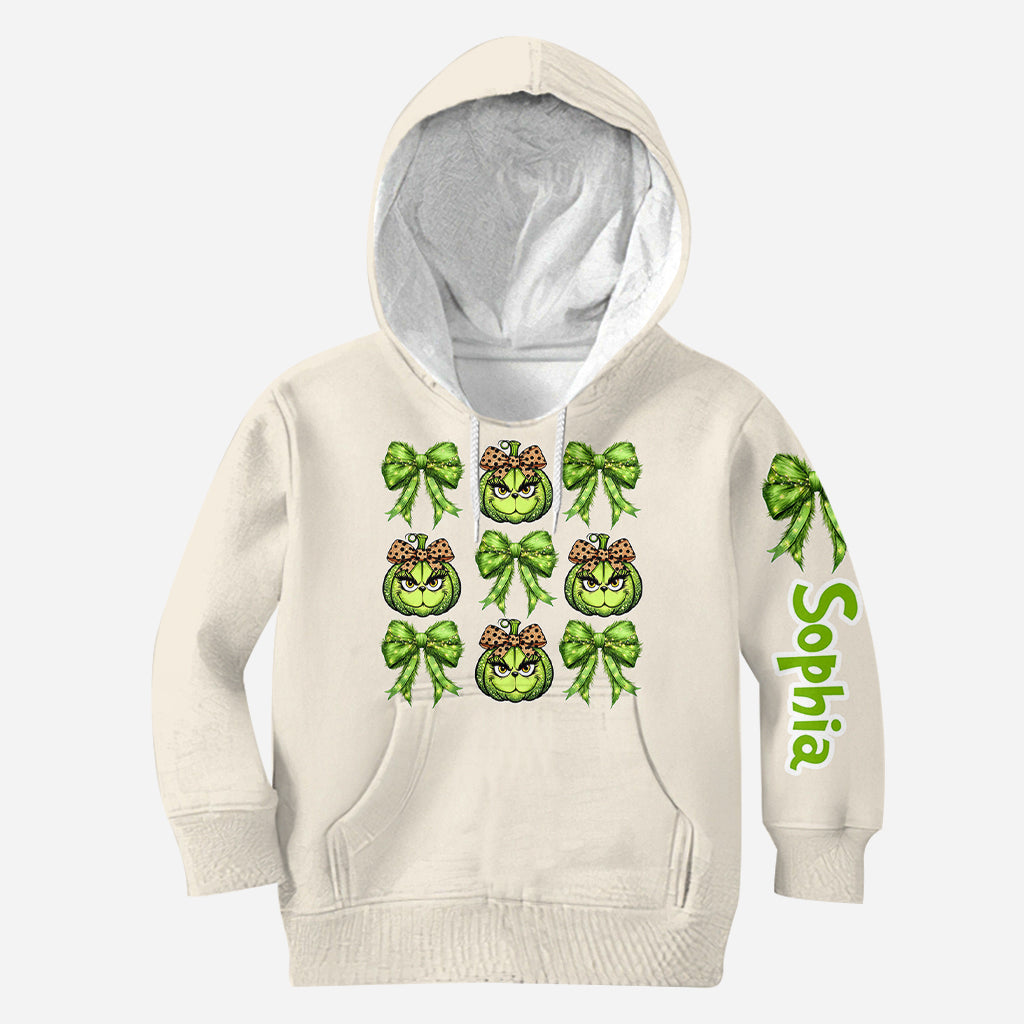 Heute besonders grinchig drauf - Personalisiertes Stola-Weihnachtsshirt