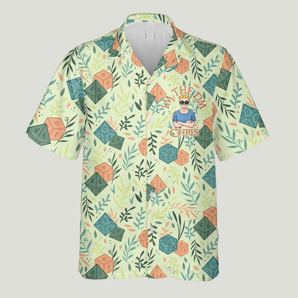Je suis le MJ - Chemise hawaïenne RPG personnalisée