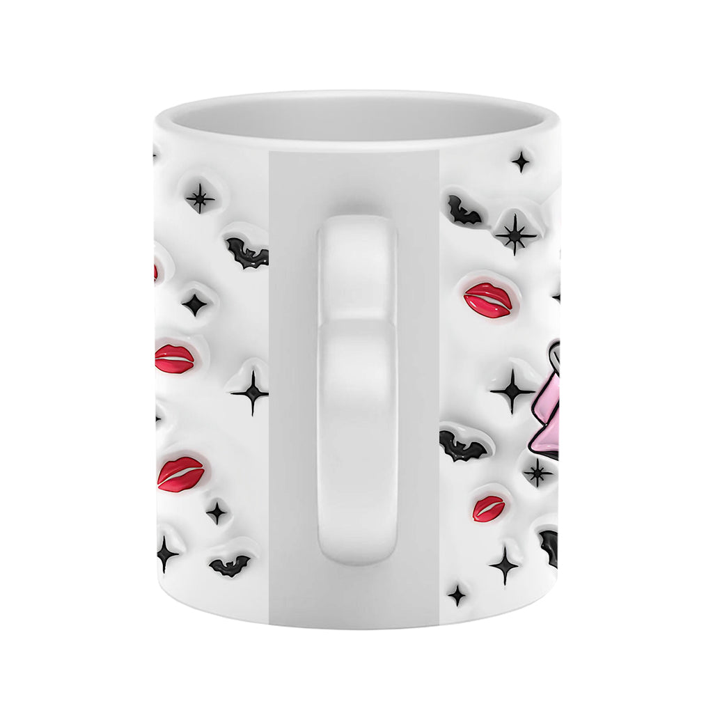 Mean Ghouls - Personalisierter Becher mit Herzgriff für die beste Freundin