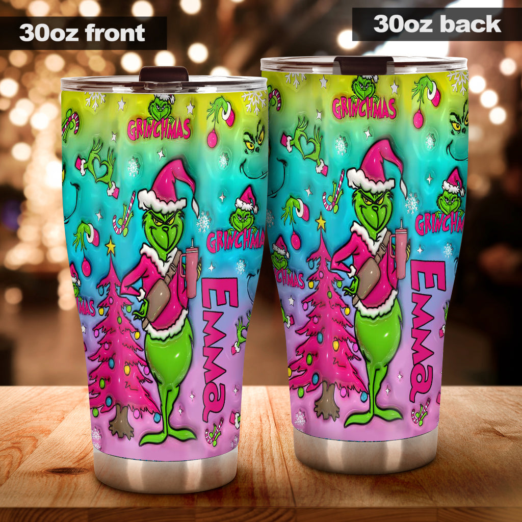 Holo Christmas - Gobelet de Noël personnalisé avec étole