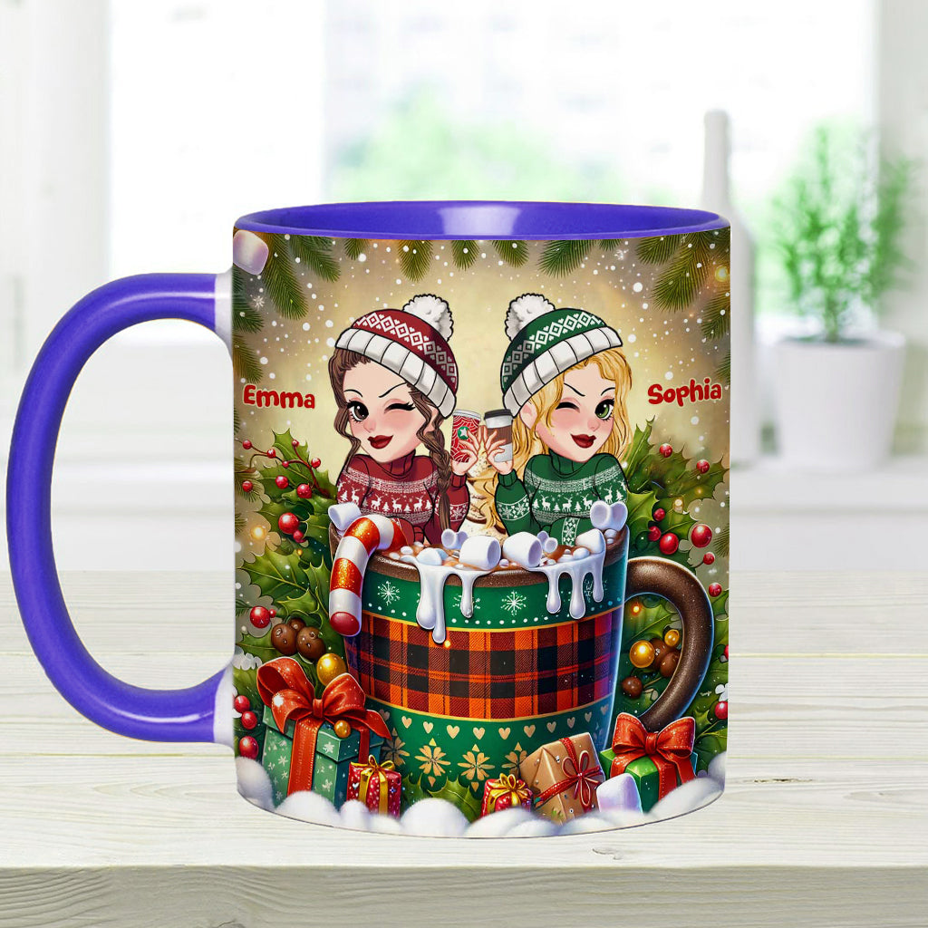 Meilleures amies - Mug personnalisé « Badass Bitches »