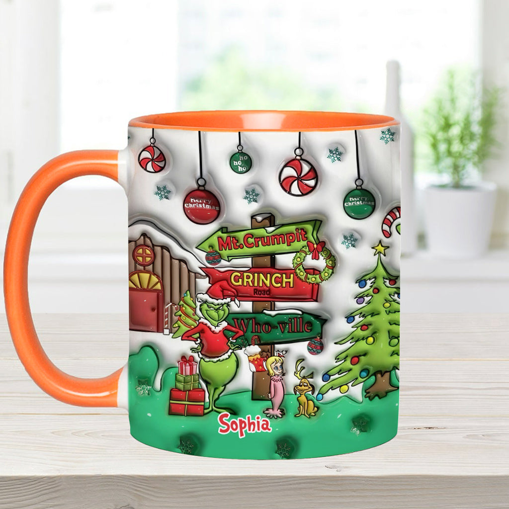 Ho Ho Ho - Mug de Noël personnalisé avec étole