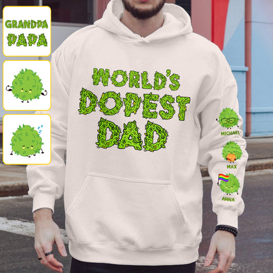 Der coolste Papa aller Zeiten – personalisiertes Vater-Shirt