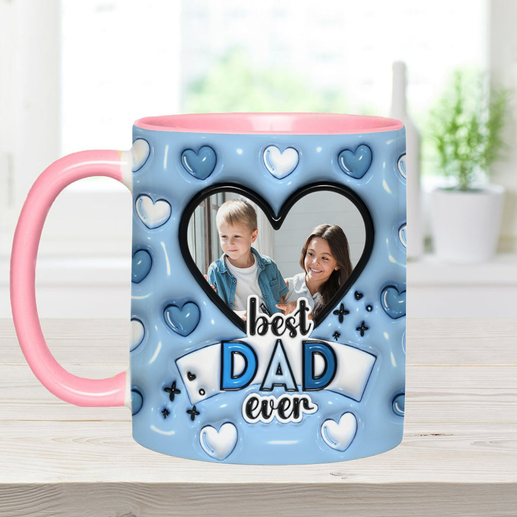 Bester Papa aller Zeiten - Personalisierte Tasse mit Vater-Akzent