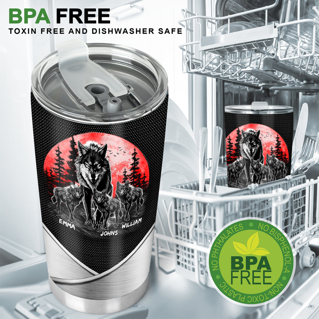 Papa Wolf – Personalisierter Vater-Trinkbecher