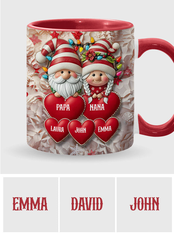 J'aime ma famille - Mug personnalisé « J'aime ma famille »