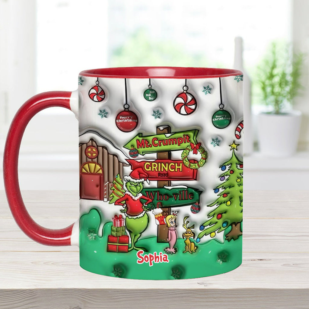 Ho Ho Ho - Mug de Noël personnalisé avec étole