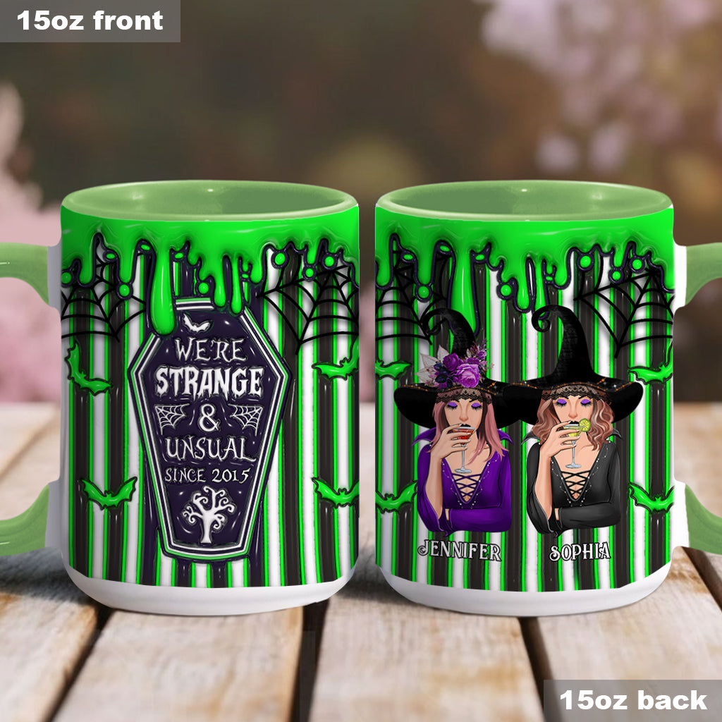Nous sommes étranges et uniques - Mug personnalisé pour meilleure amie
