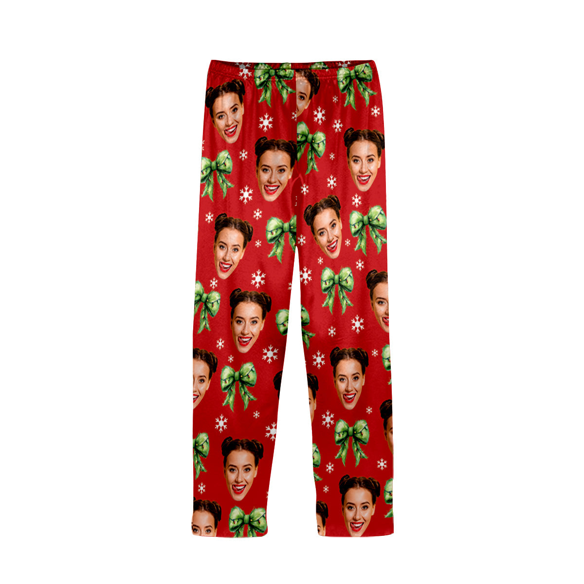 Coquette Grinchmas - Personalized Stole Christmas Button Down Pajamas