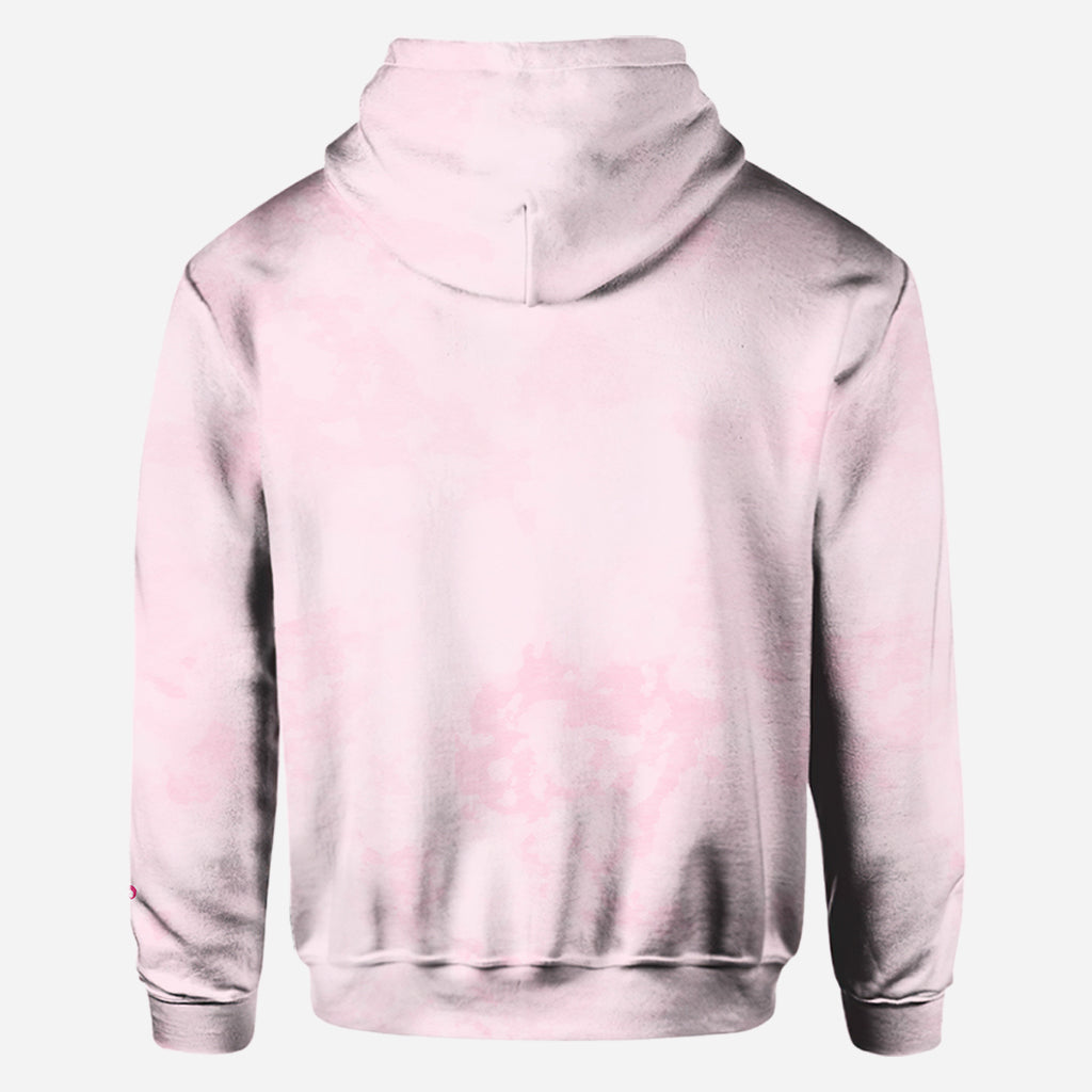 En octobre, on porte du rose - T-shirt personnalisé intégral pour la sensibilisation au cancer du sein