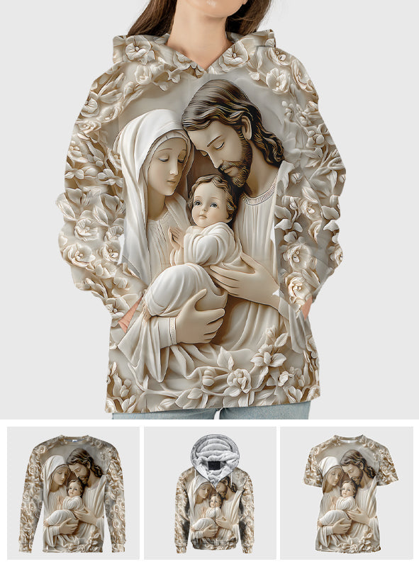 The Holy Family - Christian All Over Shirt