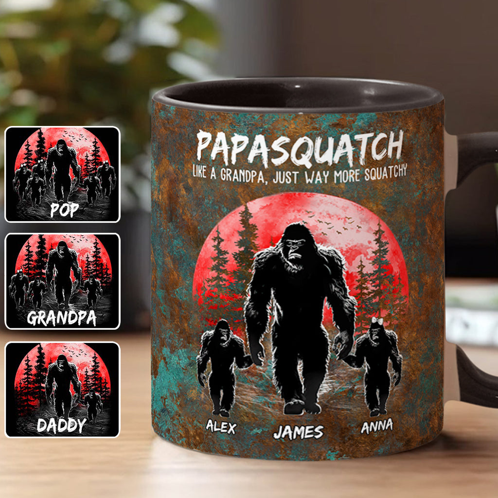 Grandpasquatch - Personalisierte Tasse mit Vater-Akzent