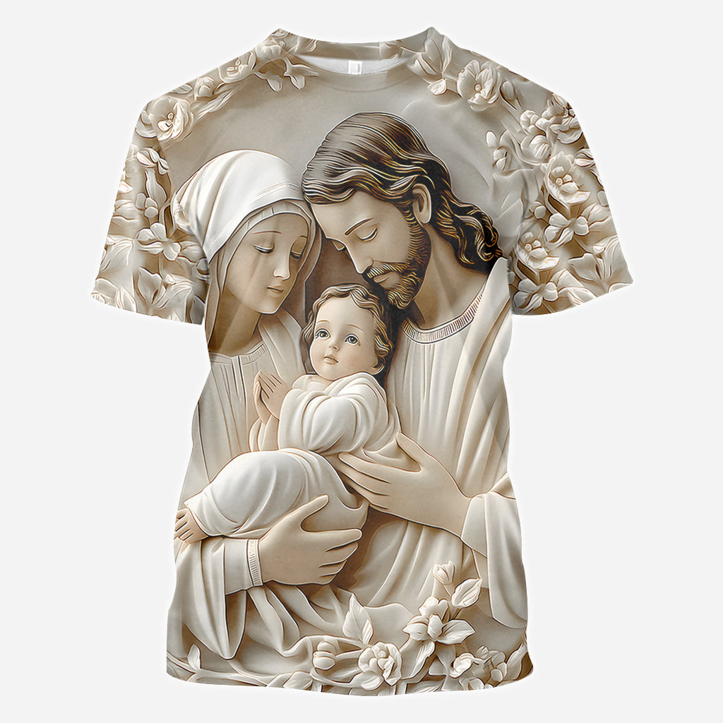 The Holy Family - Christian All Over Shirt