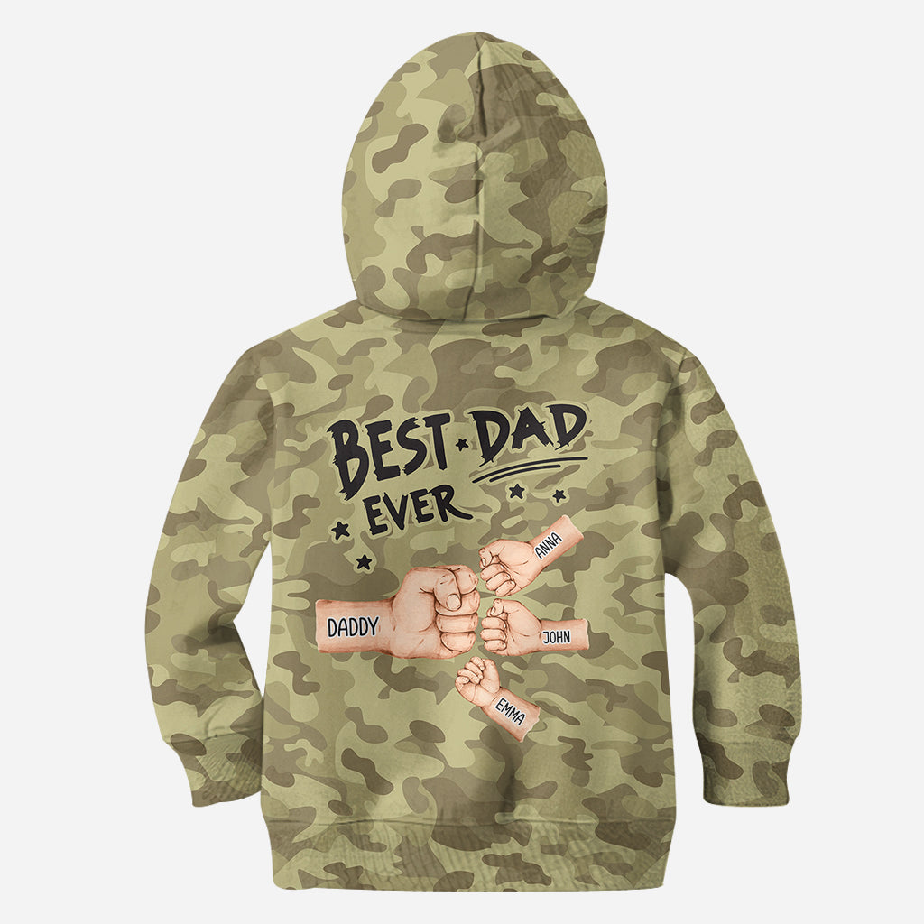 Best Dad Ever - Personalized Father All Over Shirt