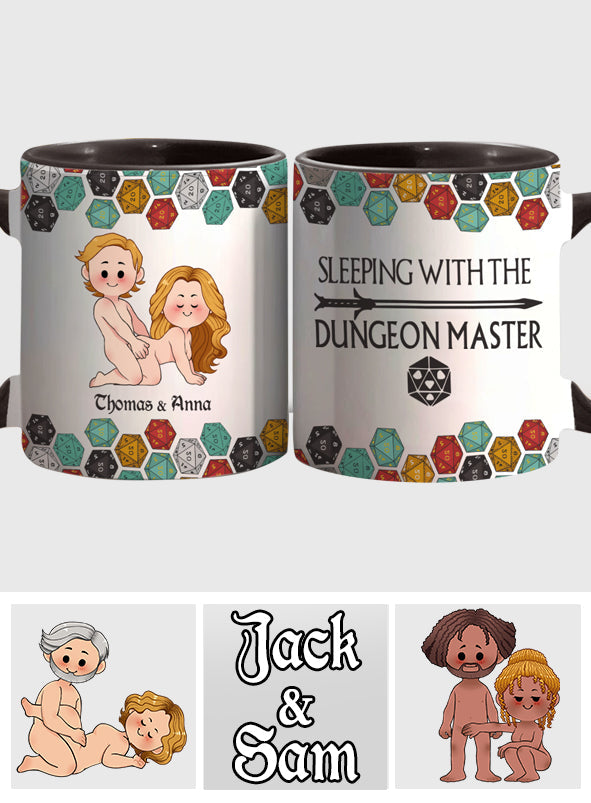 Schlafen mit dem Spielleiter - Personalisierte RPG-Akzent-Tasse