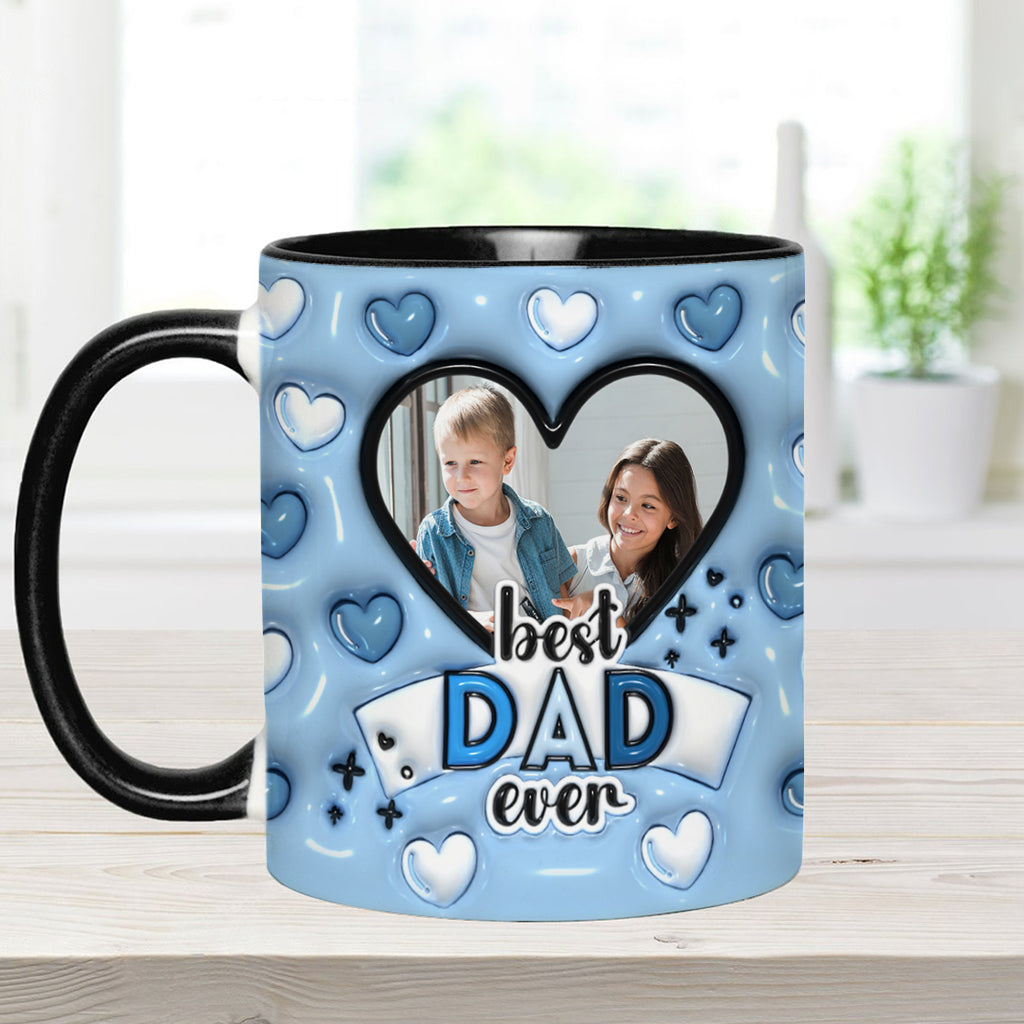 Bester Papa aller Zeiten - Personalisierte Tasse mit Vater-Akzent