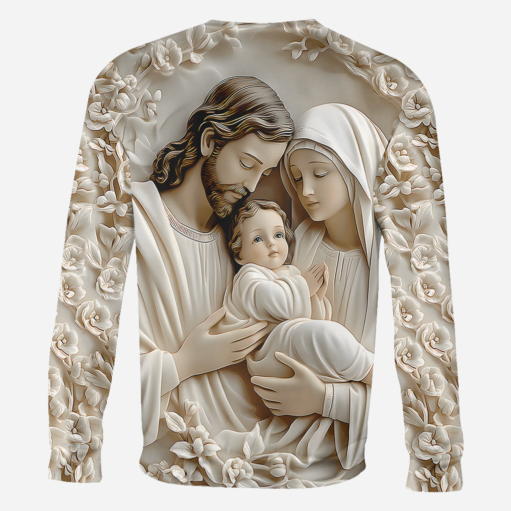 The Holy Family - Christian All Over Shirt