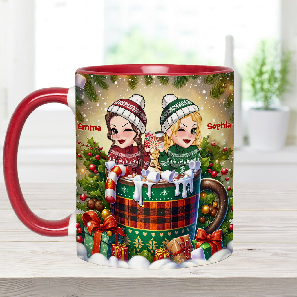 Meilleures amies - Mug personnalisé « Badass Bitches »