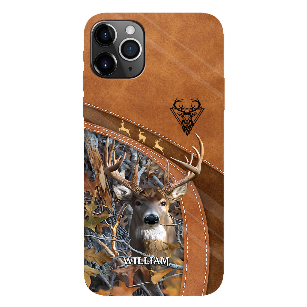 Passionné de chasse - Coque de téléphone personnalisée avec motif intégral sur le thème de la chasse