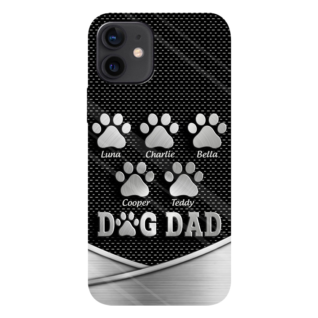 Hundepapa – Personalisierte Handyhülle mit Hundemotiv