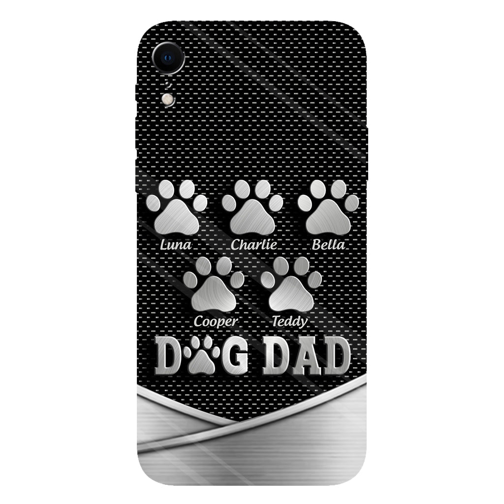 Hundepapa – Personalisierte Handyhülle mit Hundemotiv