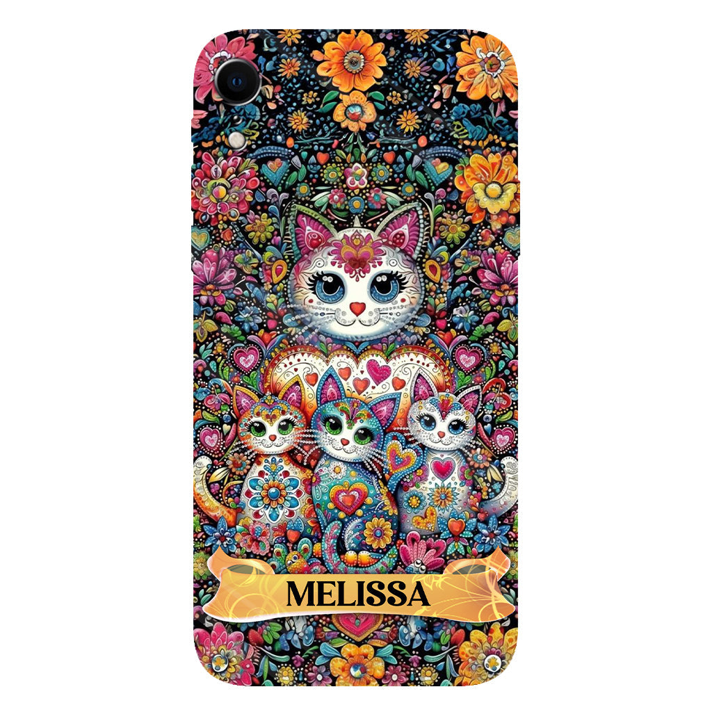 Magnifiques chats - Coque de téléphone personnalisée avec impression intégrale de chat