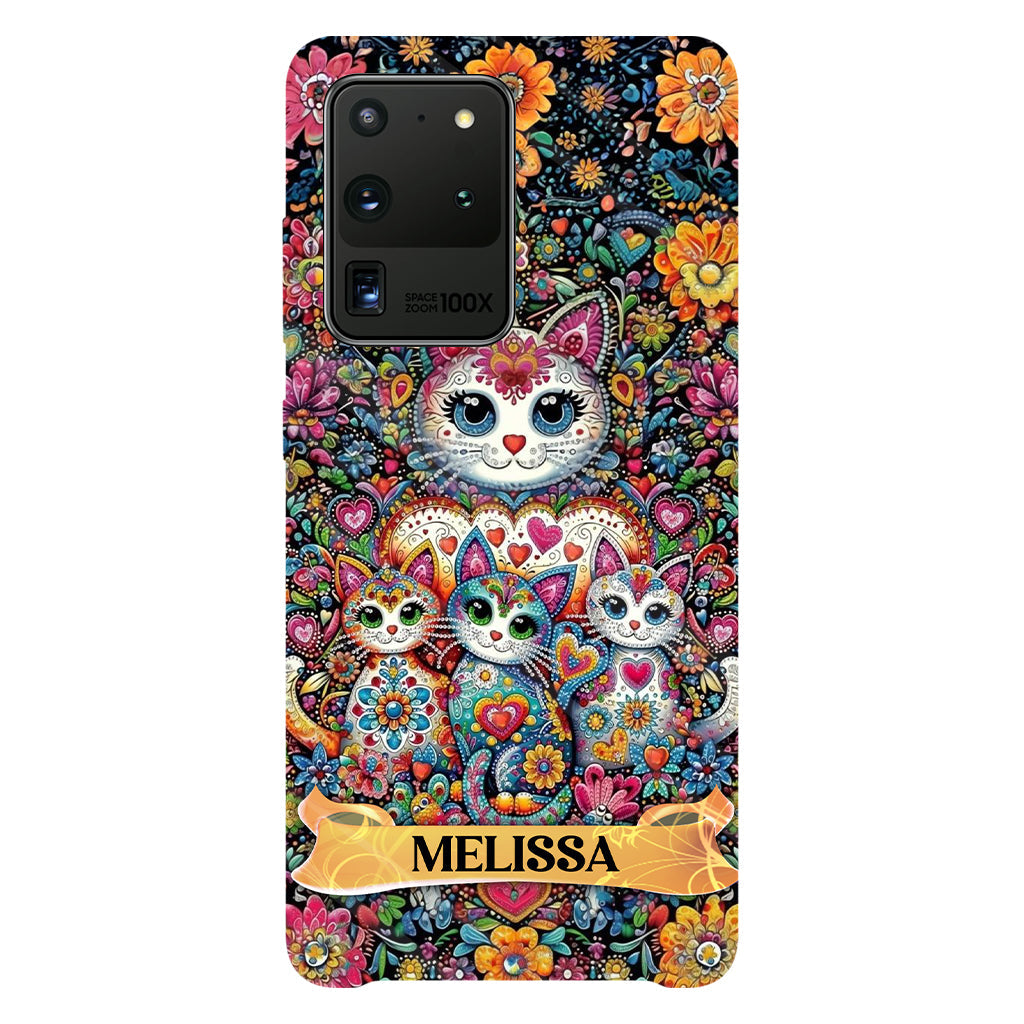 Magnifiques chats - Coque de téléphone personnalisée avec impression intégrale de chat