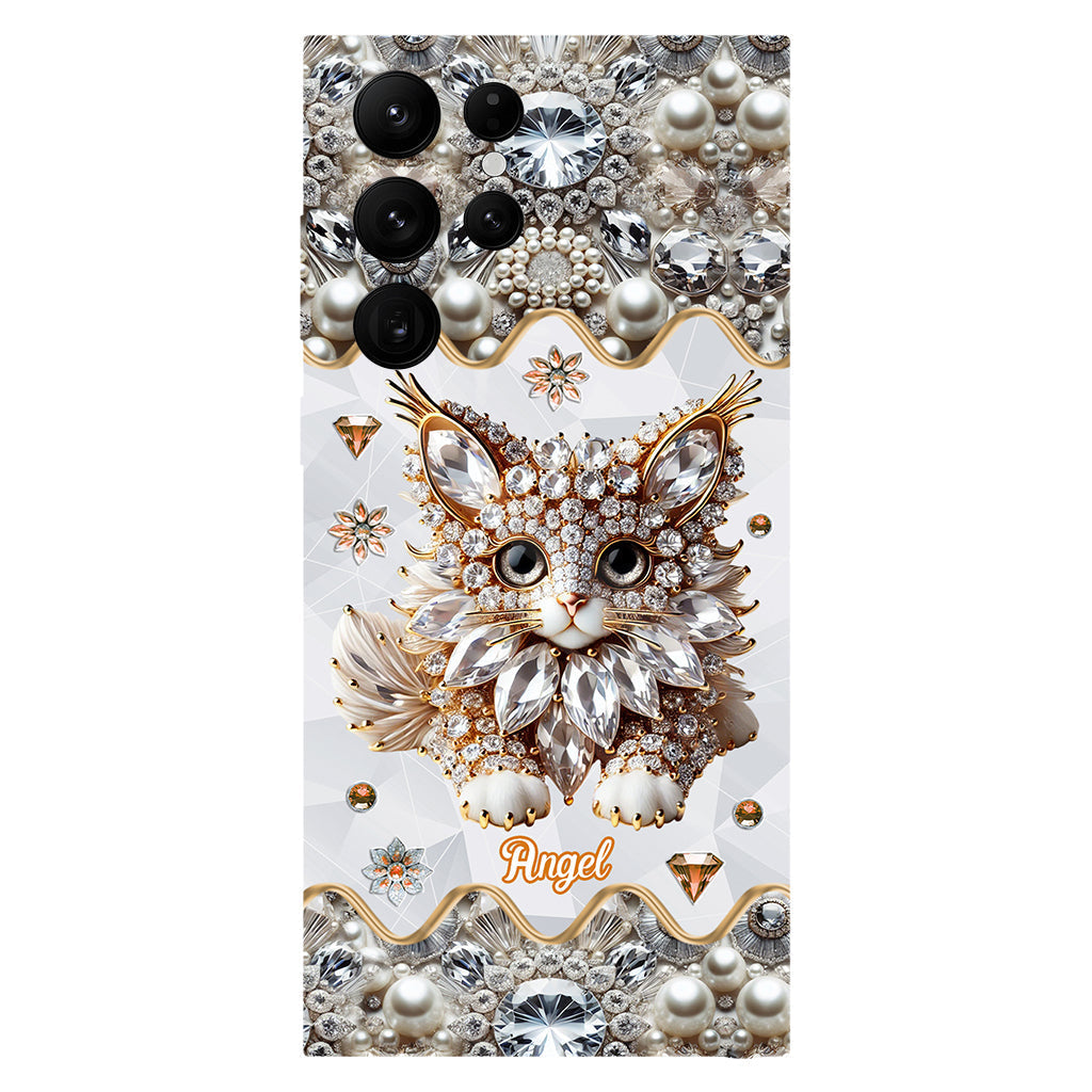 Coque de téléphone personnalisée avec motif chat persan « Love Persian Cat »