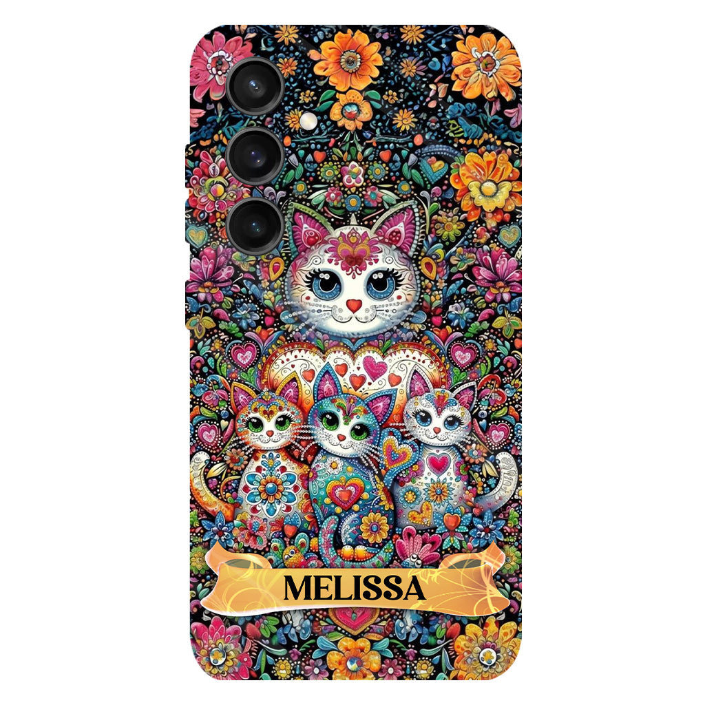 Magnifiques chats - Coque de téléphone personnalisée avec impression intégrale de chat