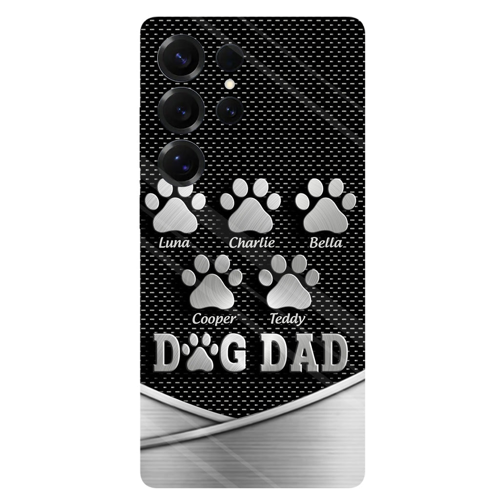 Hundepapa – Personalisierte Handyhülle mit Hundemotiv