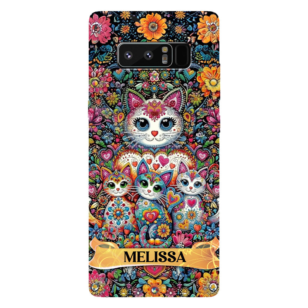Magnifiques chats - Coque de téléphone personnalisée avec impression intégrale de chat