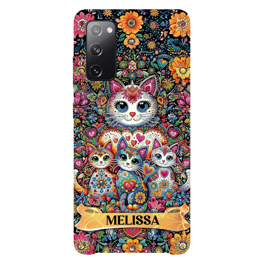 Magnifiques chats - Coque de téléphone personnalisée avec impression intégrale de chat